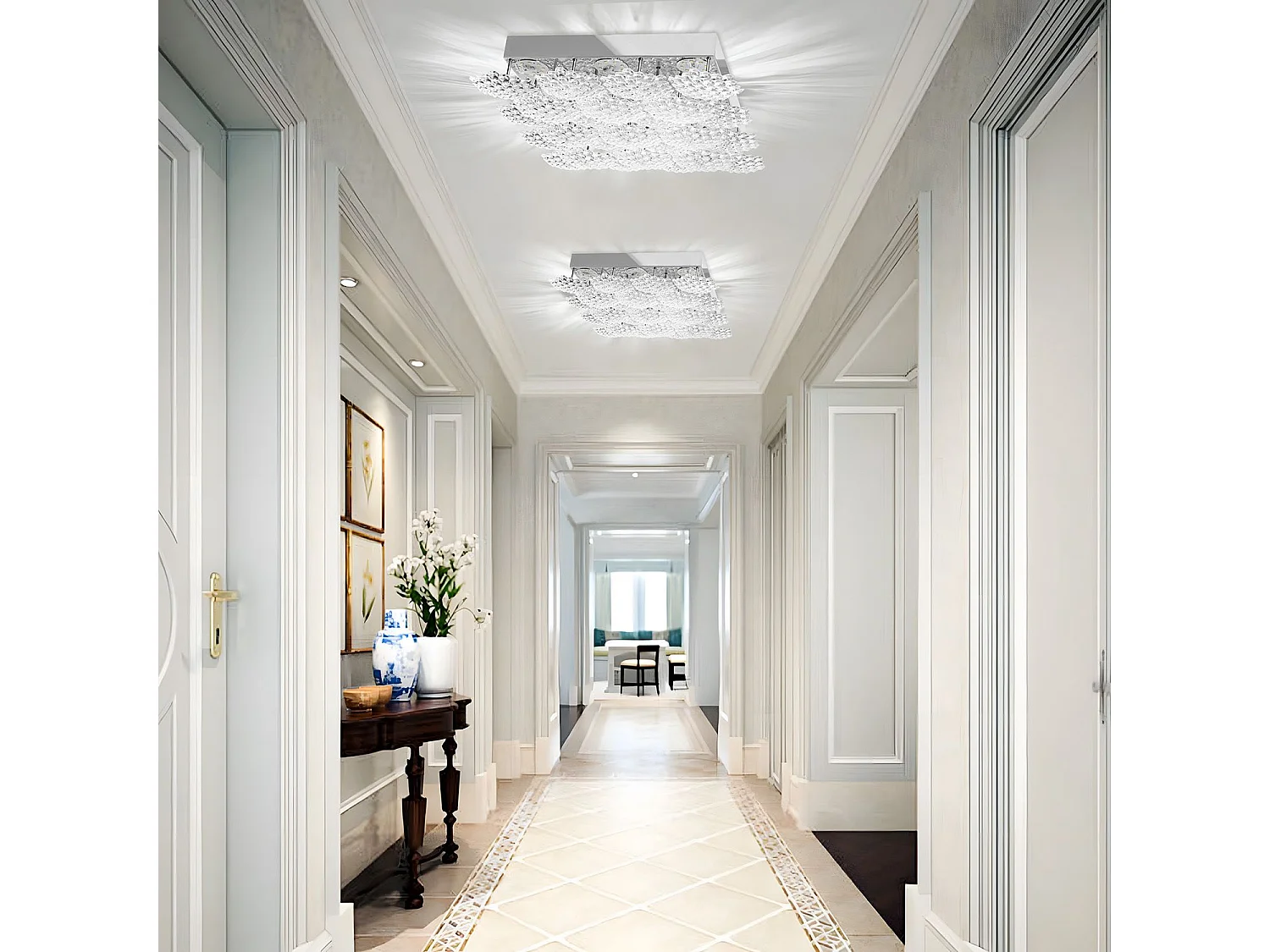 Lampe Led Toolight Ms015-C Chrome