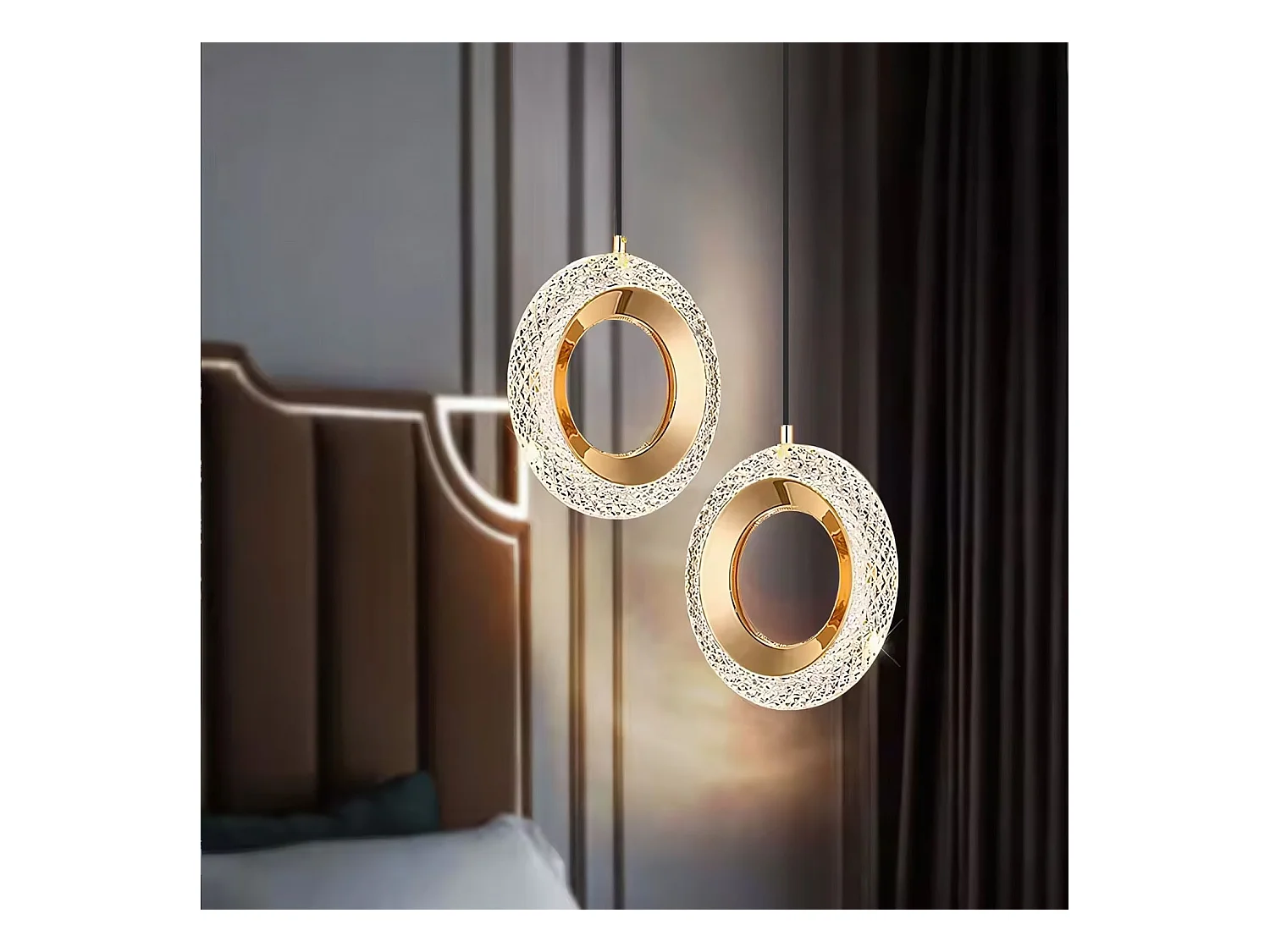 Lampe Suspendue Toolight G119-1Cp Gold