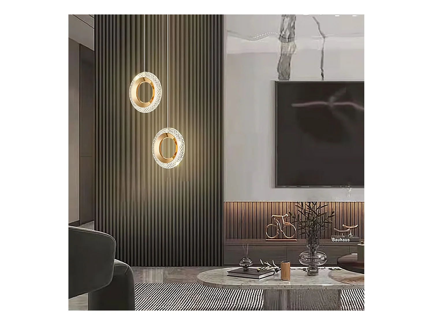 Lampe Suspendue Toolight G119-1Cp Gold