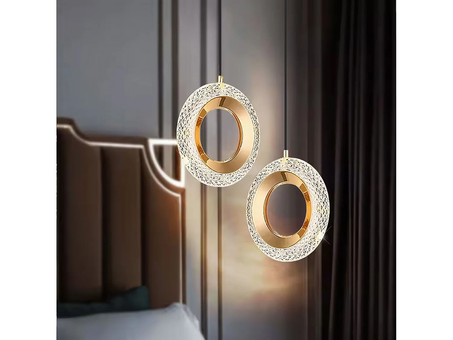 Lampe Suspendue Toolight G119-1Cp Gold