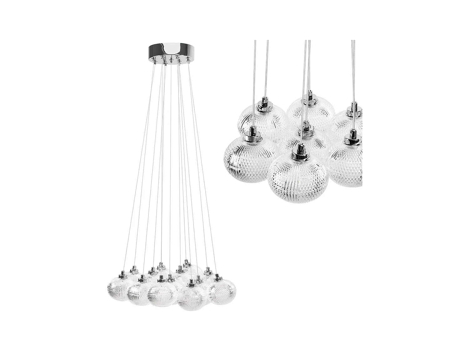 Lampe Toolight Ms025-13Cp Black