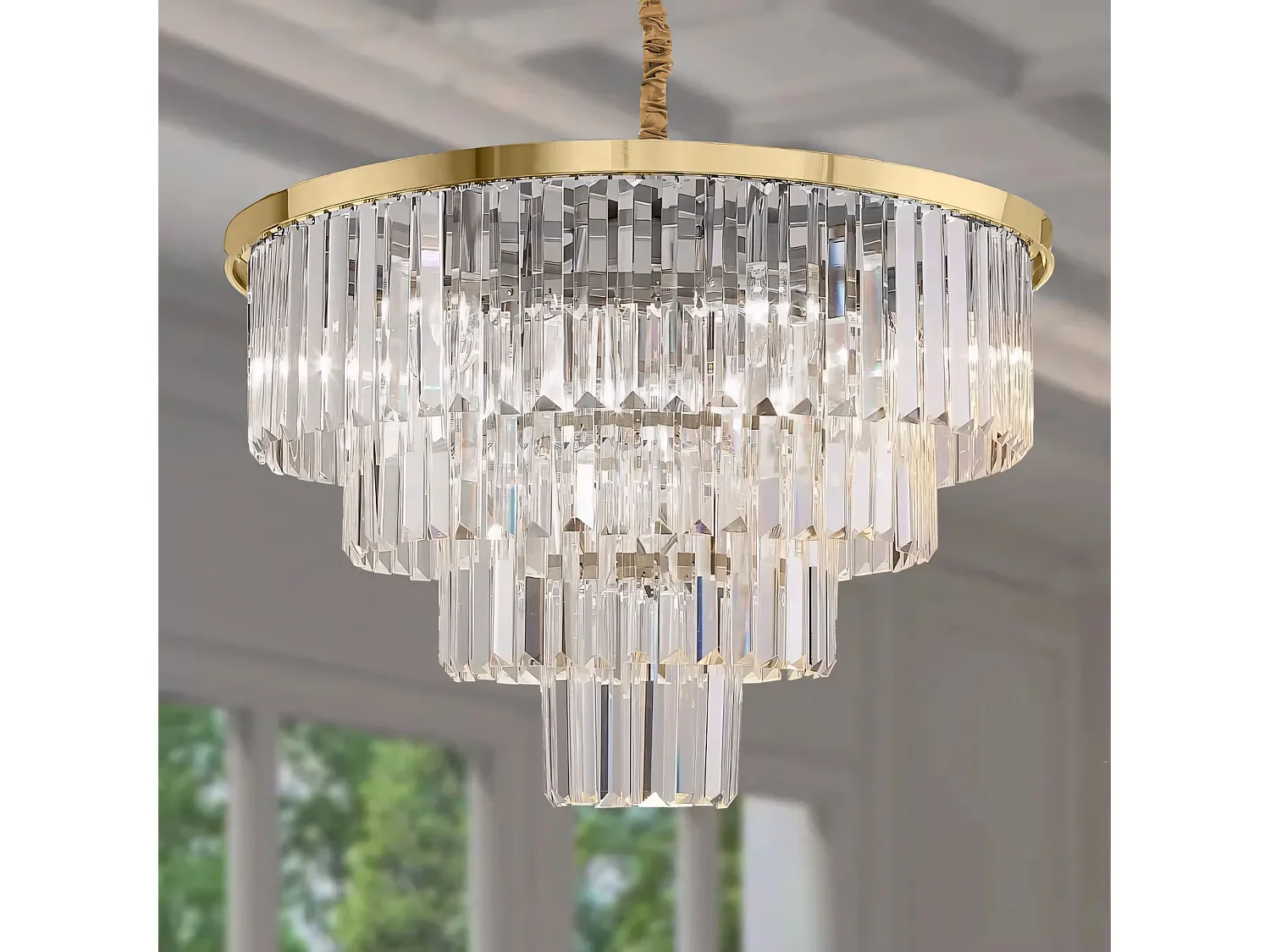 Lâmpada De Teto Toolight App1533-6Cp4 Gold