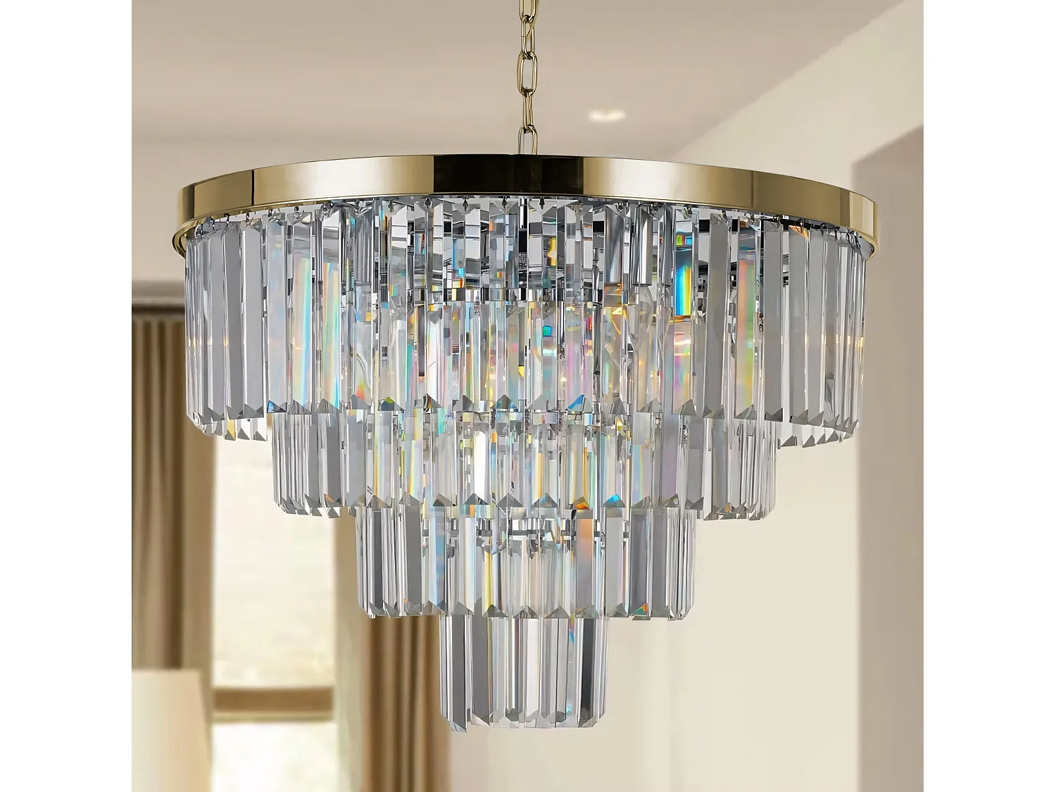 Lâmpada De Teto Toolight App1533-6Cp4 Gold