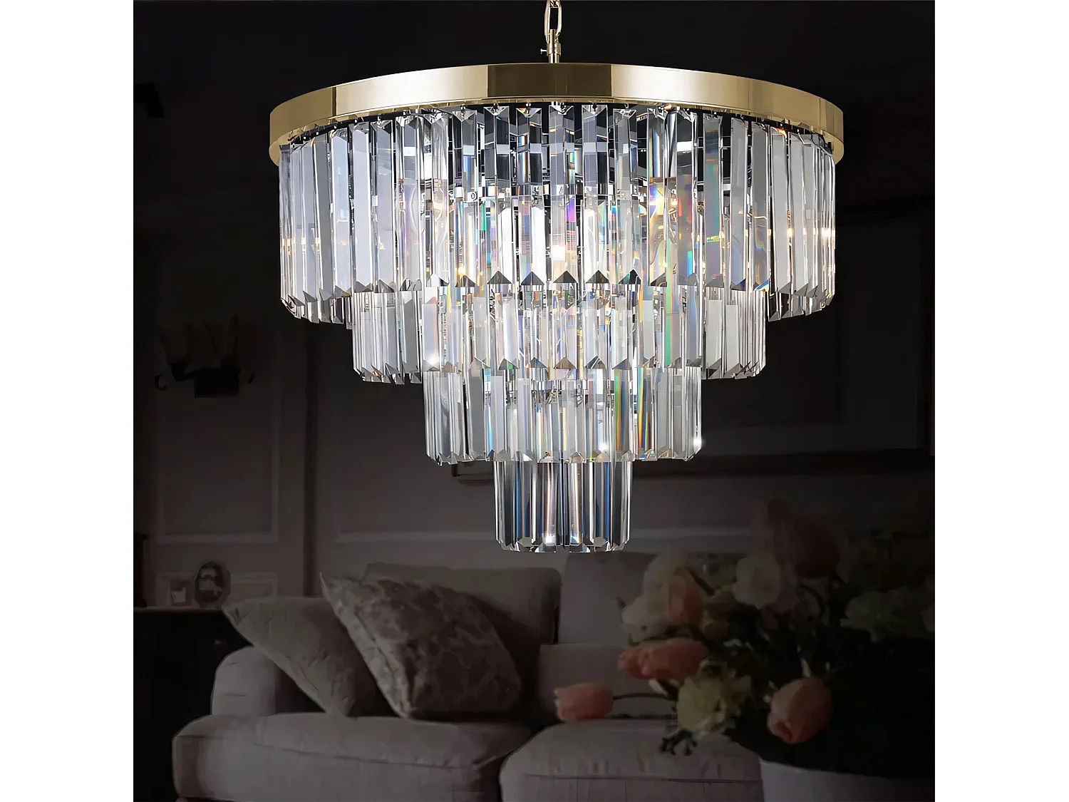 Lâmpada De Teto Toolight App1533-6Cp4 Gold