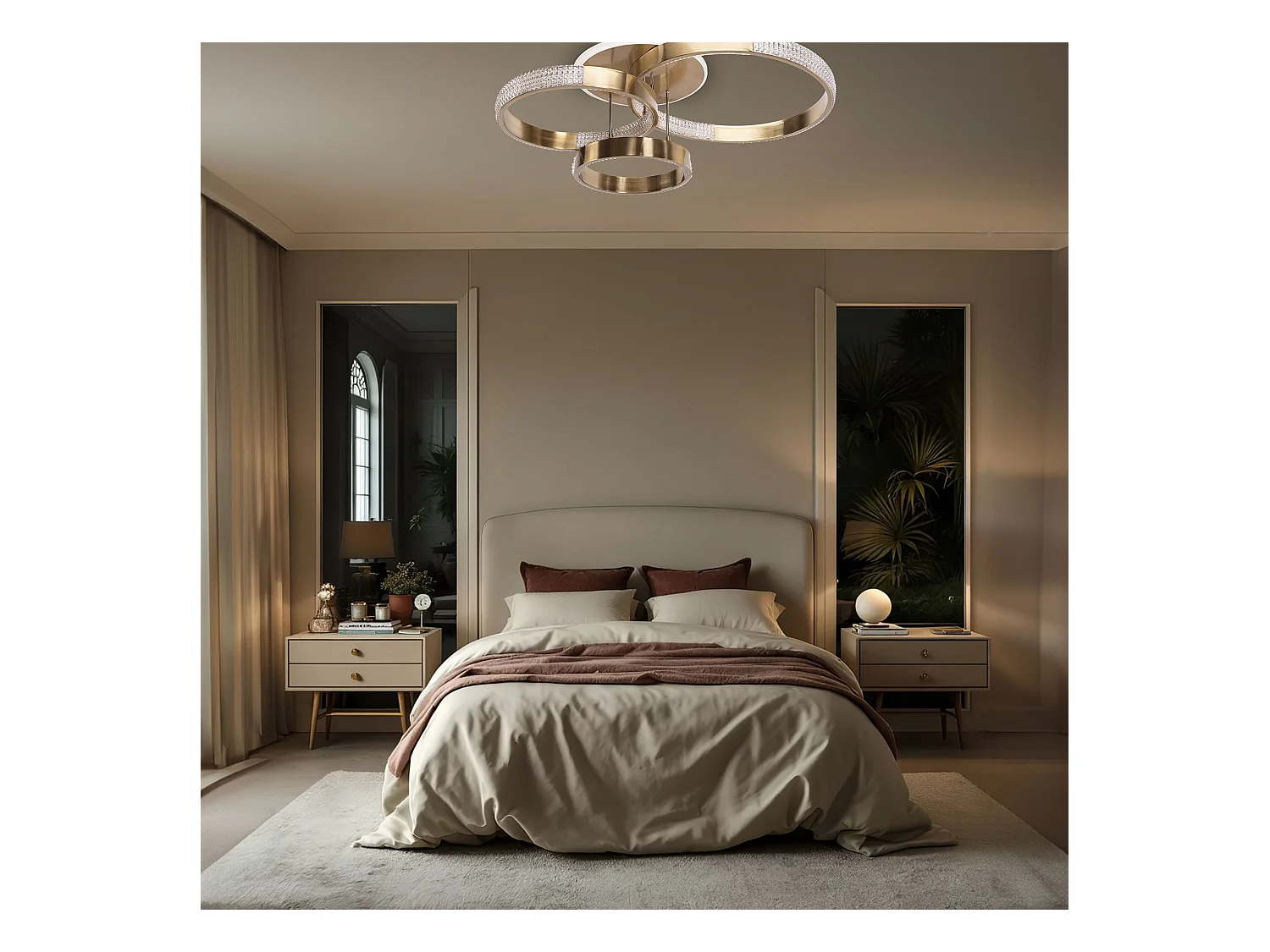 Lampe Led Toolight G004-C Brush Gold