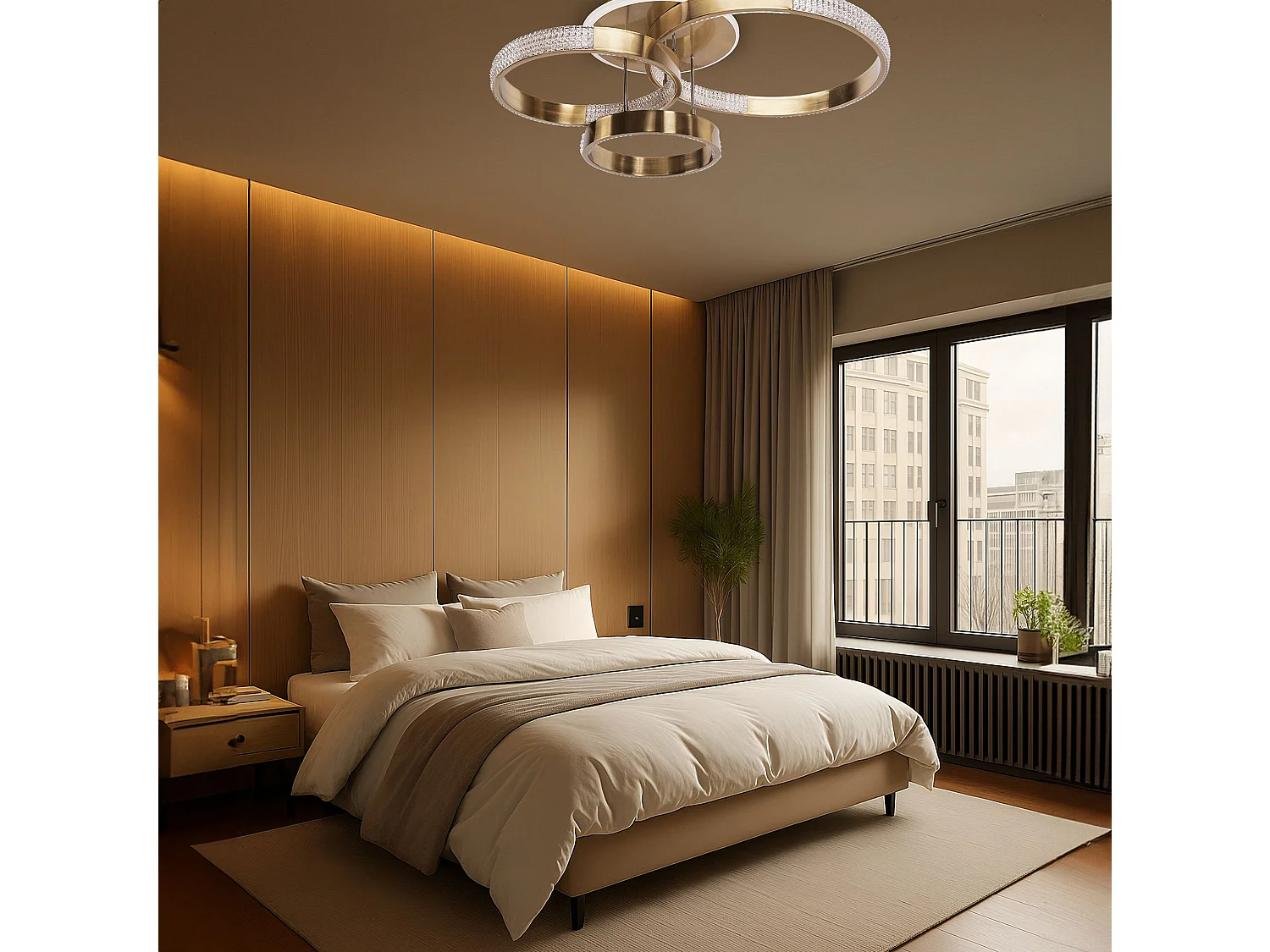 Deckenleuchte Led Toolight G004-C Brush Gold