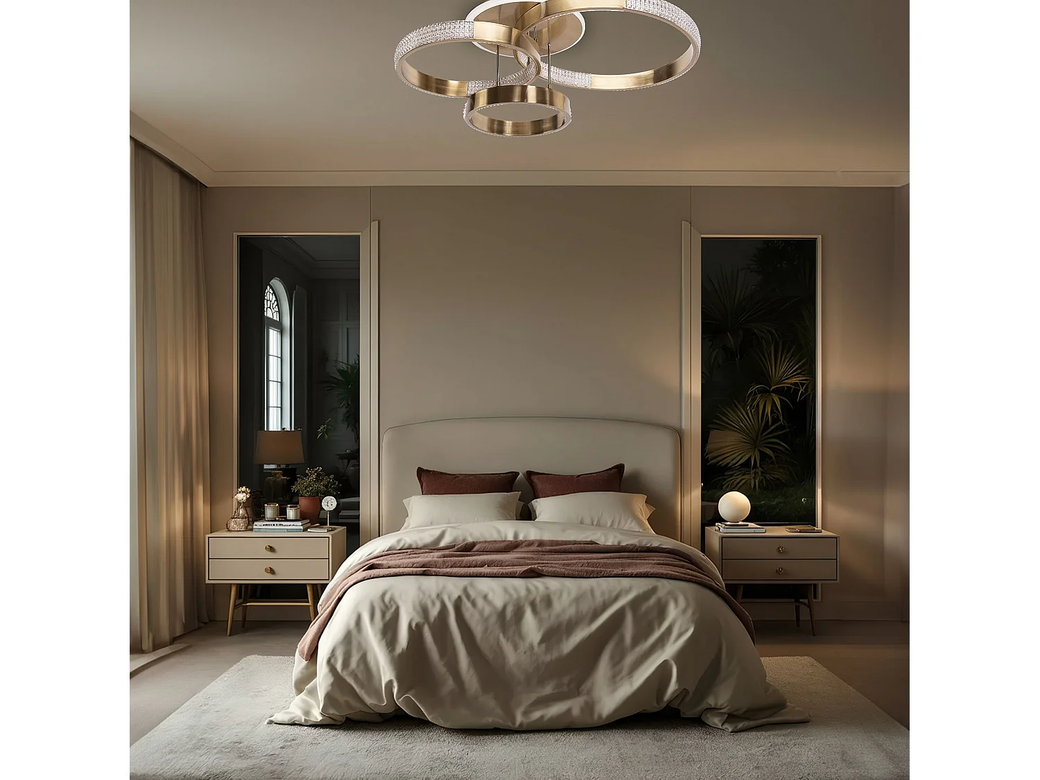 Deckenleuchte Led Toolight G004-C Brush Gold