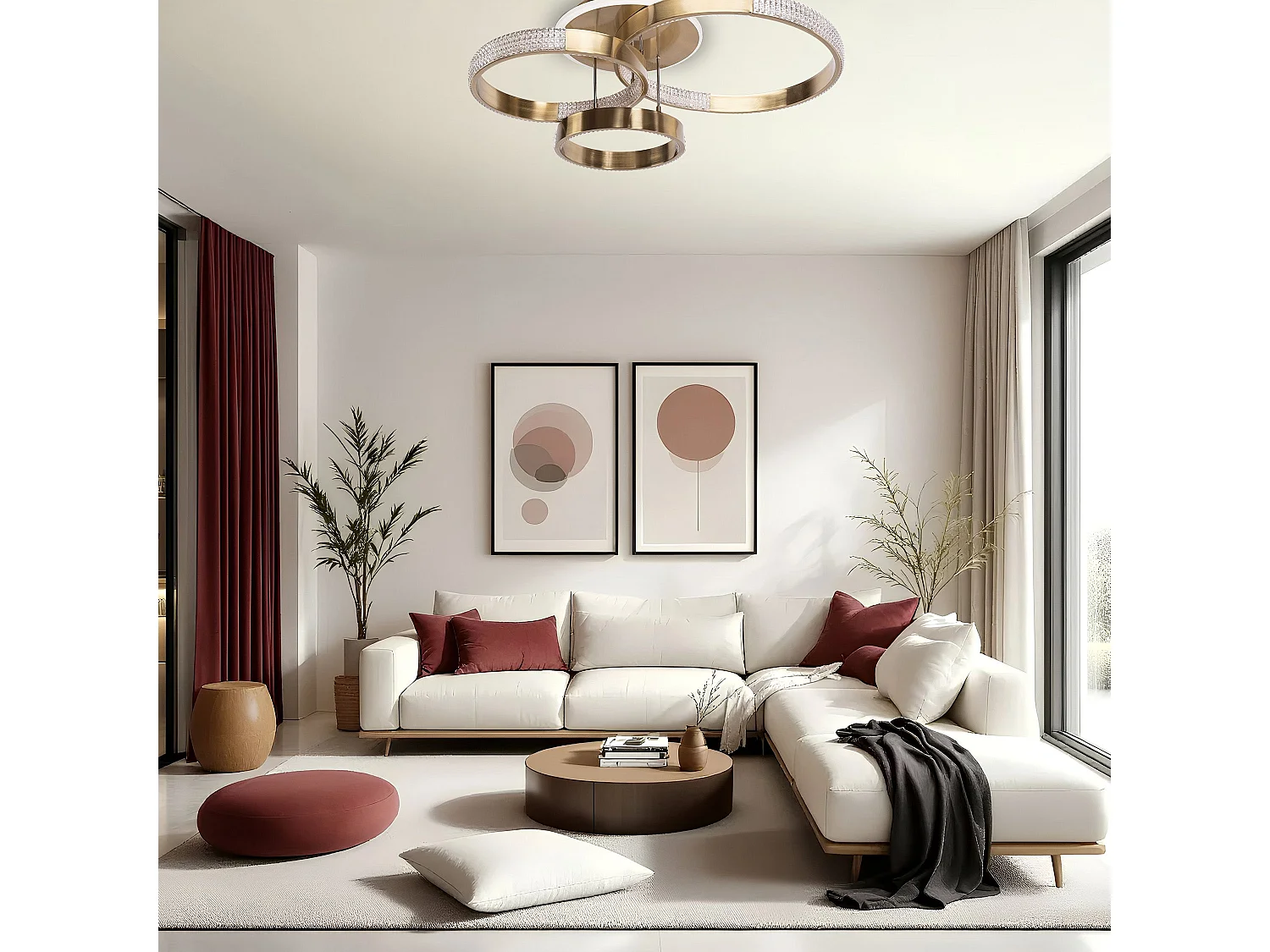 Deckenleuchte Led Toolight G004-C Brush Gold