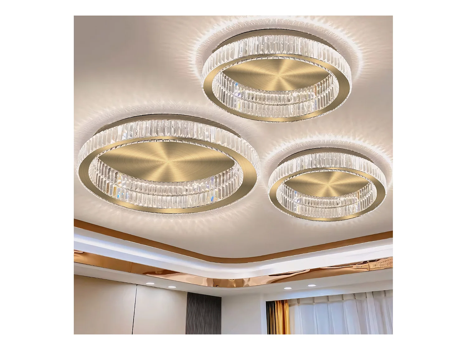 Lampe Toolight App1724-C Brush Gold 60Cm