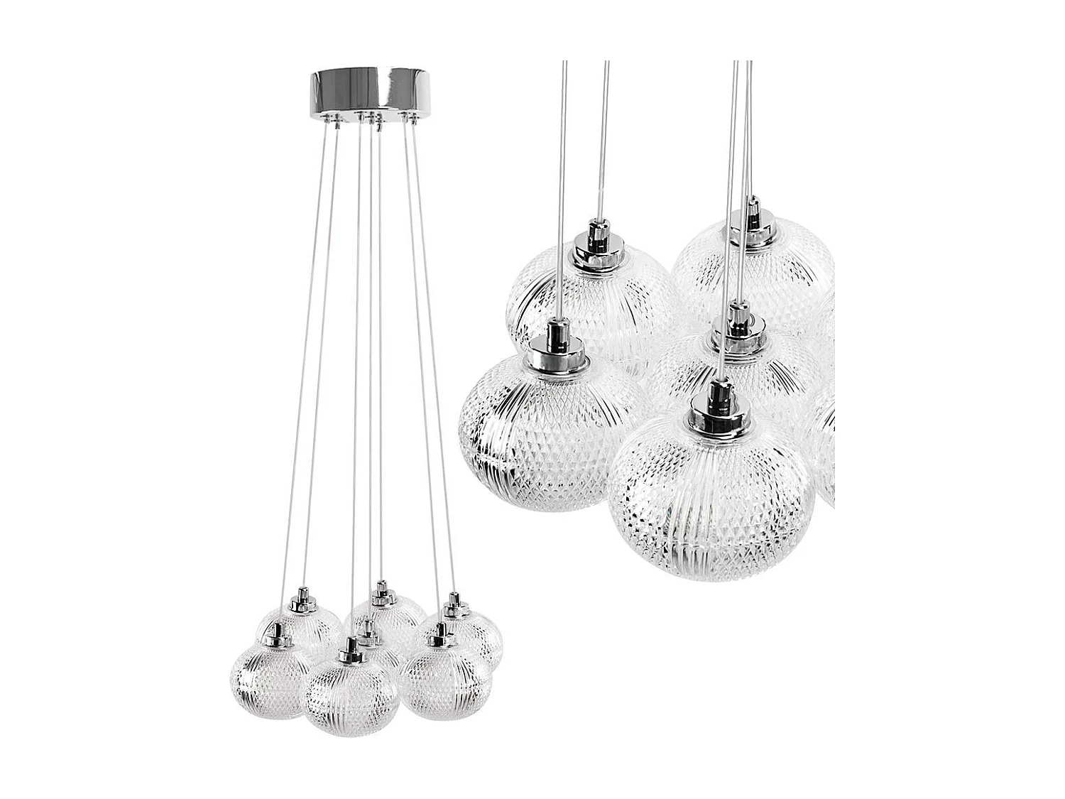 Lampe Toolight Ms021-7Cp Chrome