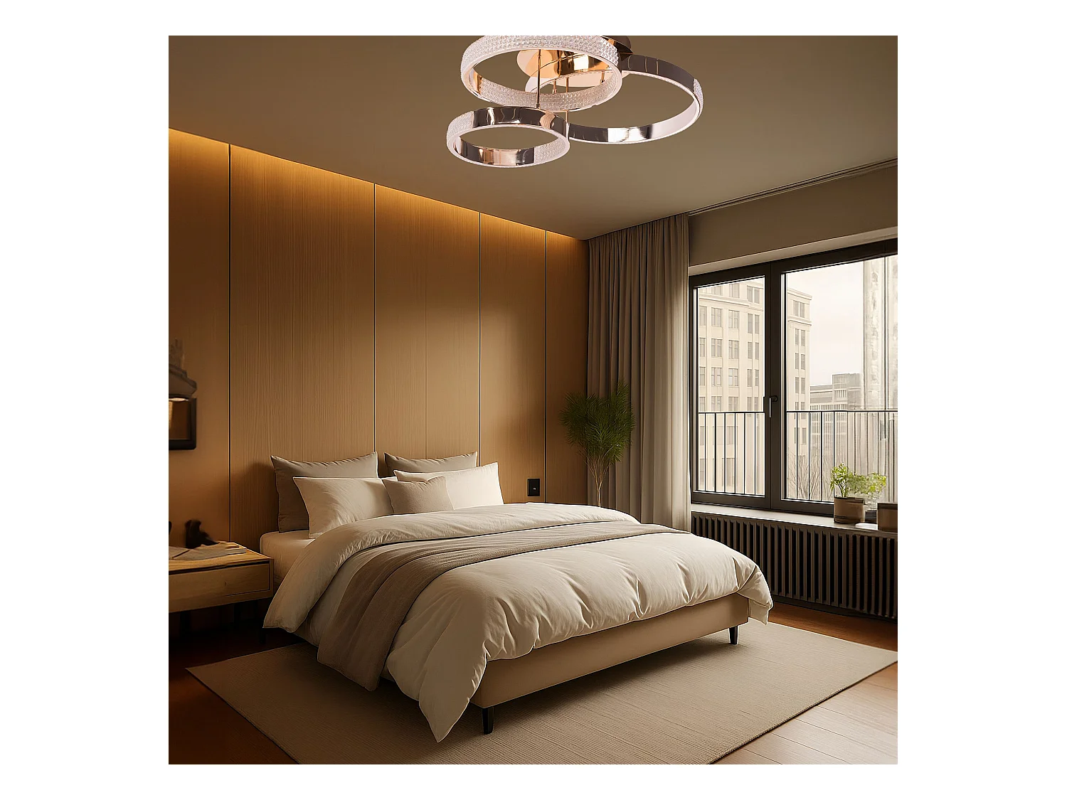 Lampe Led Toolight G003-C Gold