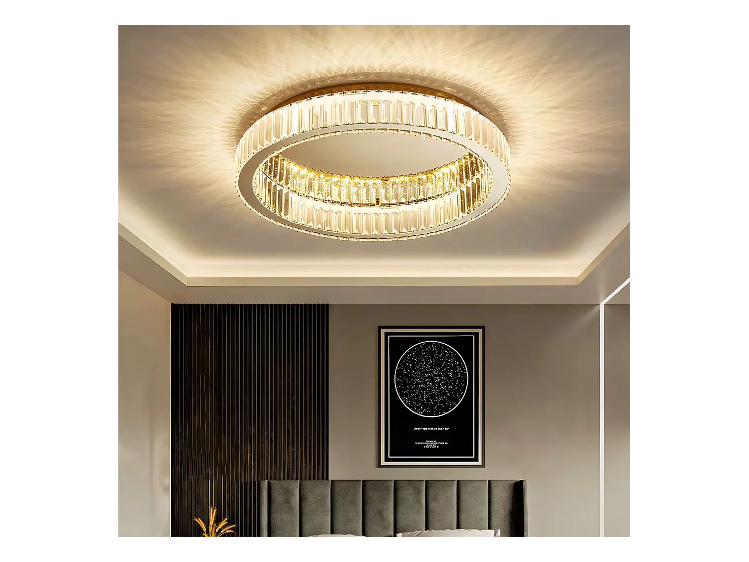Lampe Toolight App1723-C Gold 60Cm