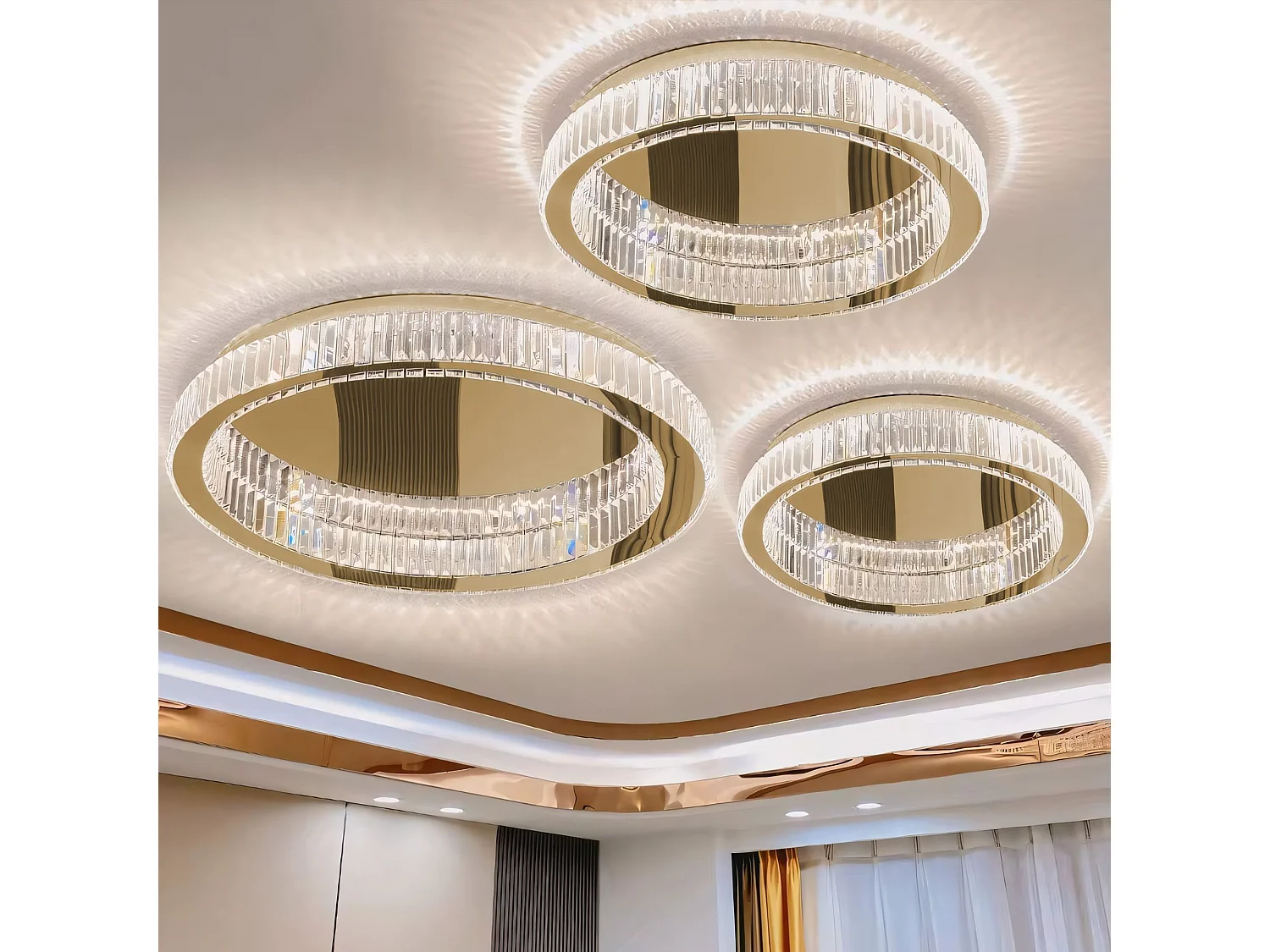 Lampe Toolight App1723-C Gold 60Cm