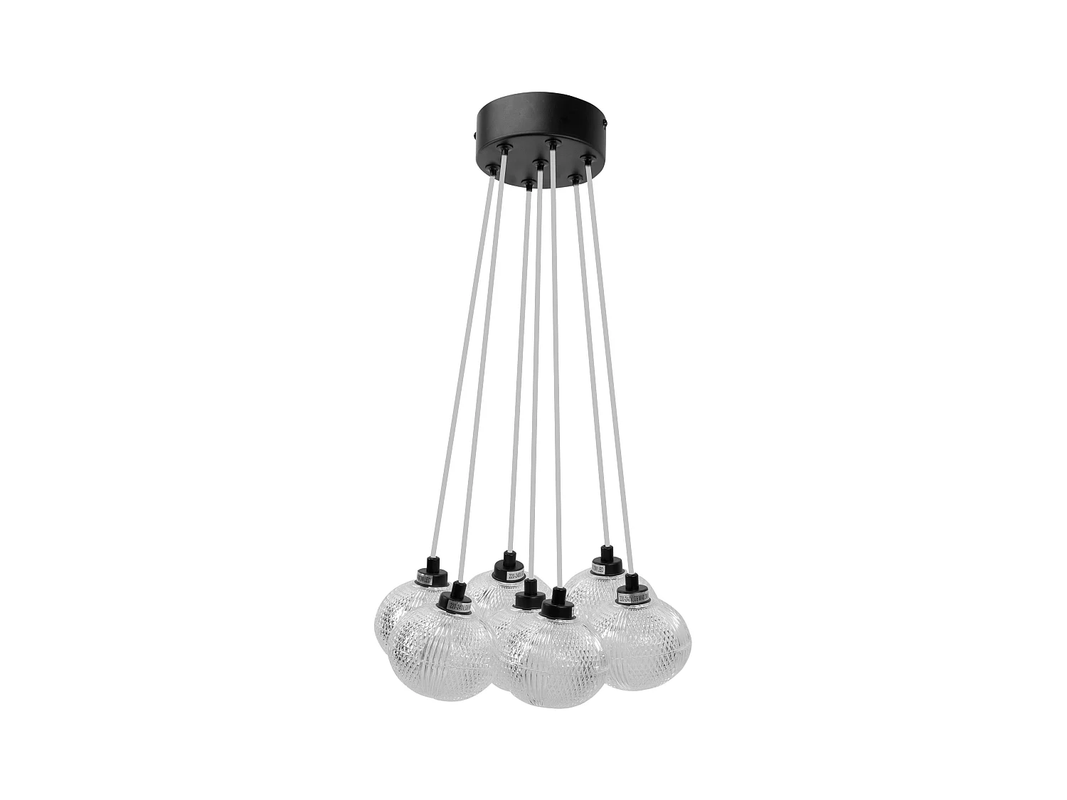 Lampe Toolight Ms020-7Cp Black
