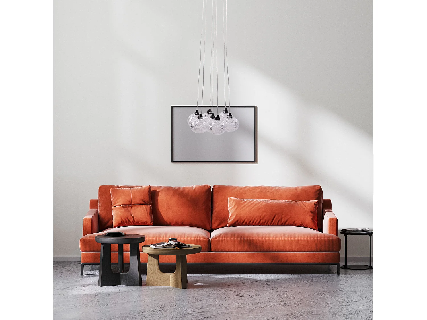 Lampe Toolight Ms020-7Cp Black