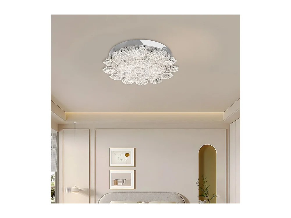 Plafonnière Led Toolight Ms014-C Chrome