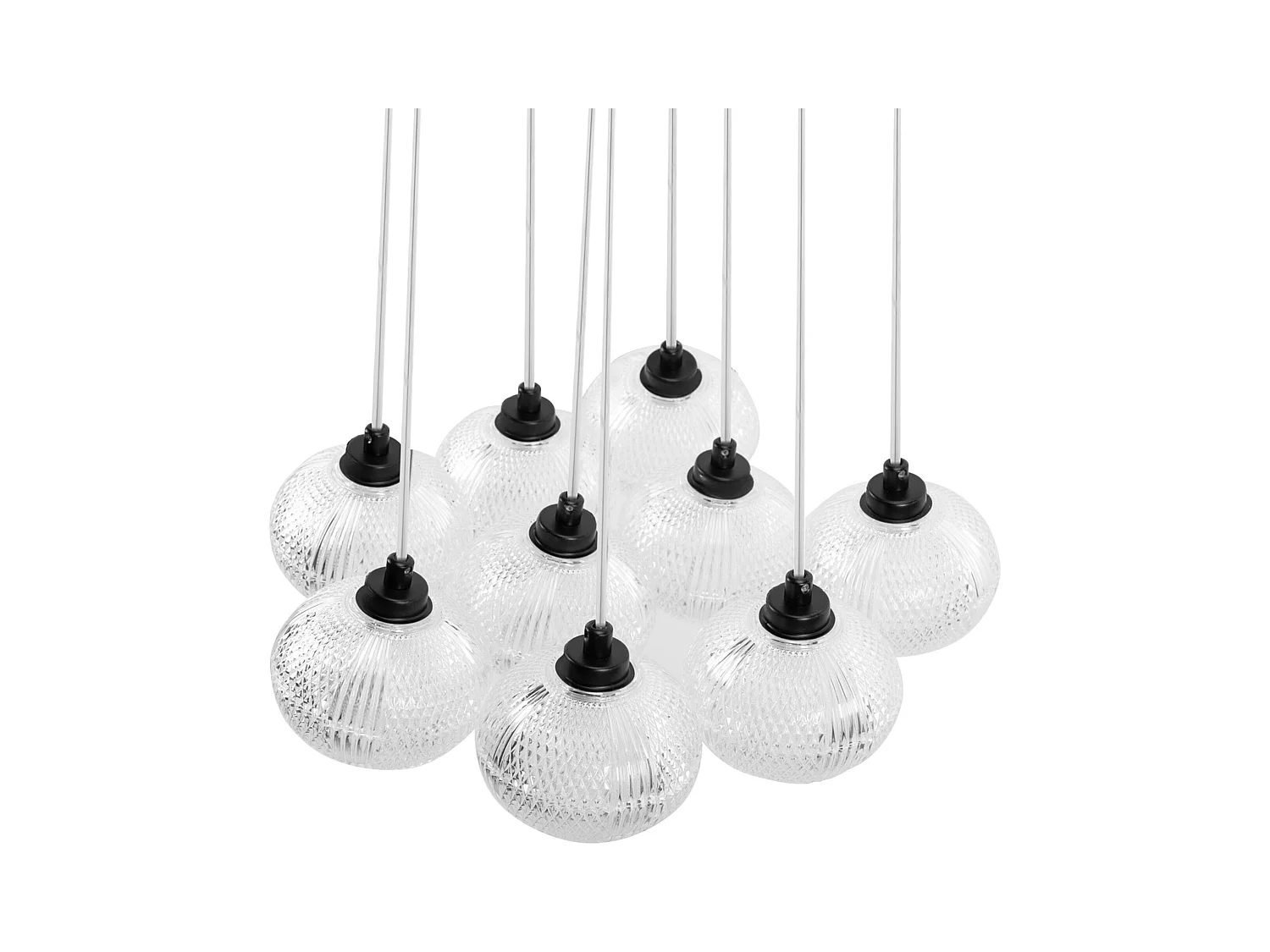 Lampe Toolight Ms022-9Cp Black