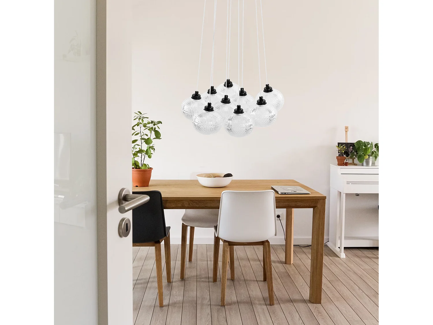 Lampe Toolight Ms022-9Cp Black