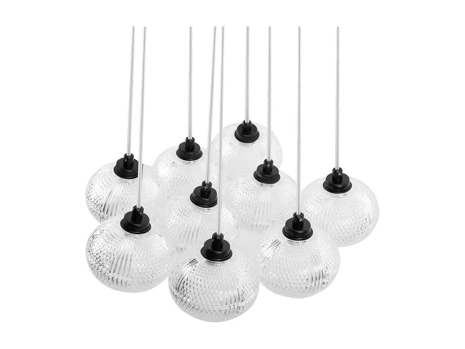 Lampe Toolight Ms022-9Cp Black