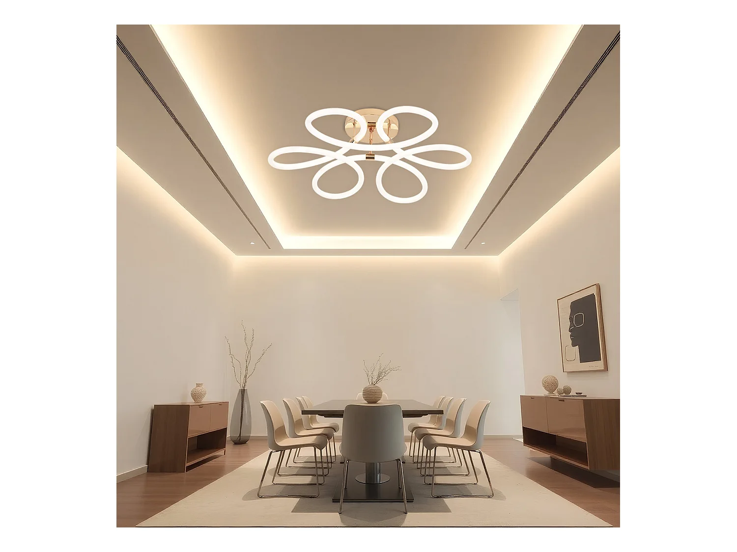 Lampe Led Toolight G023-C Gold