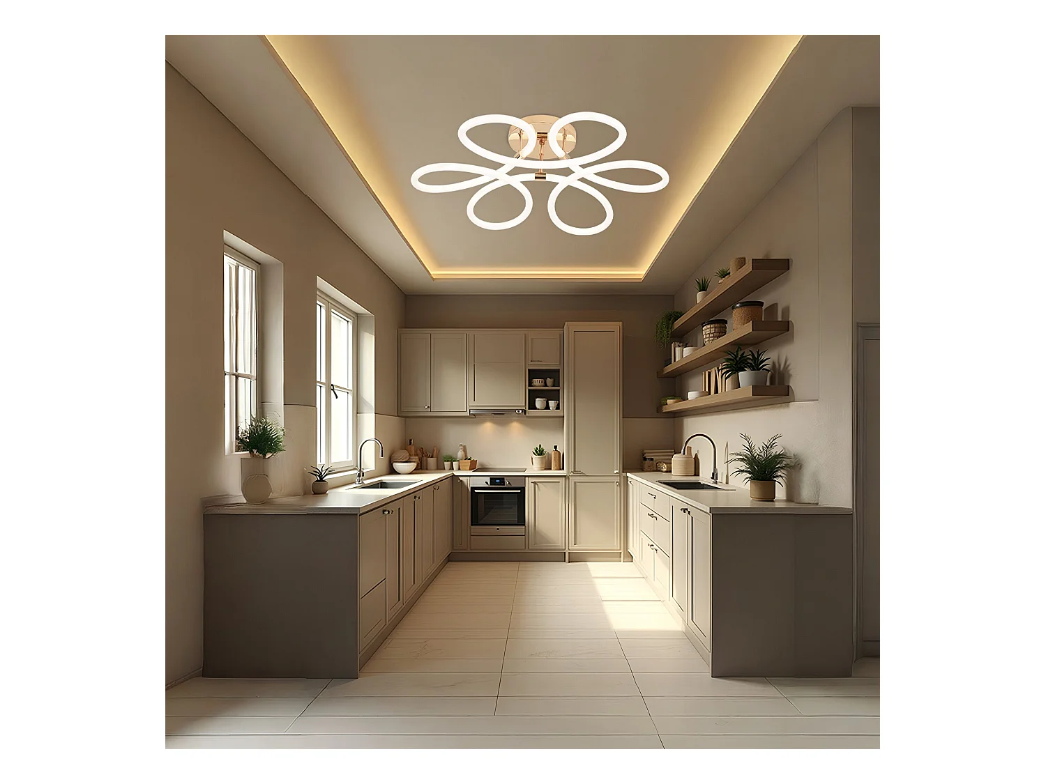 Lampe Led Toolight G023-C Gold