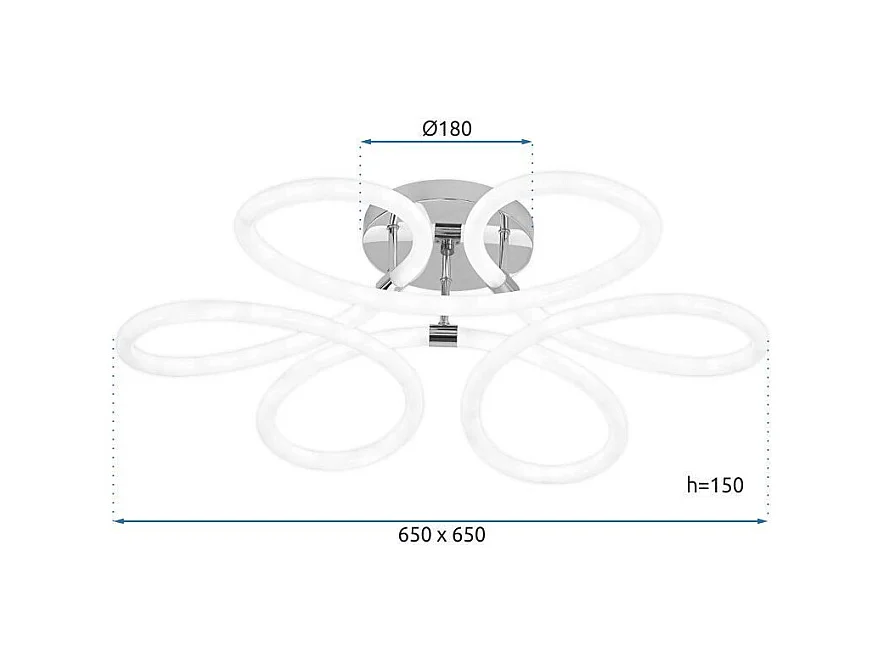 Lampe Led Toolight G023-C Gold