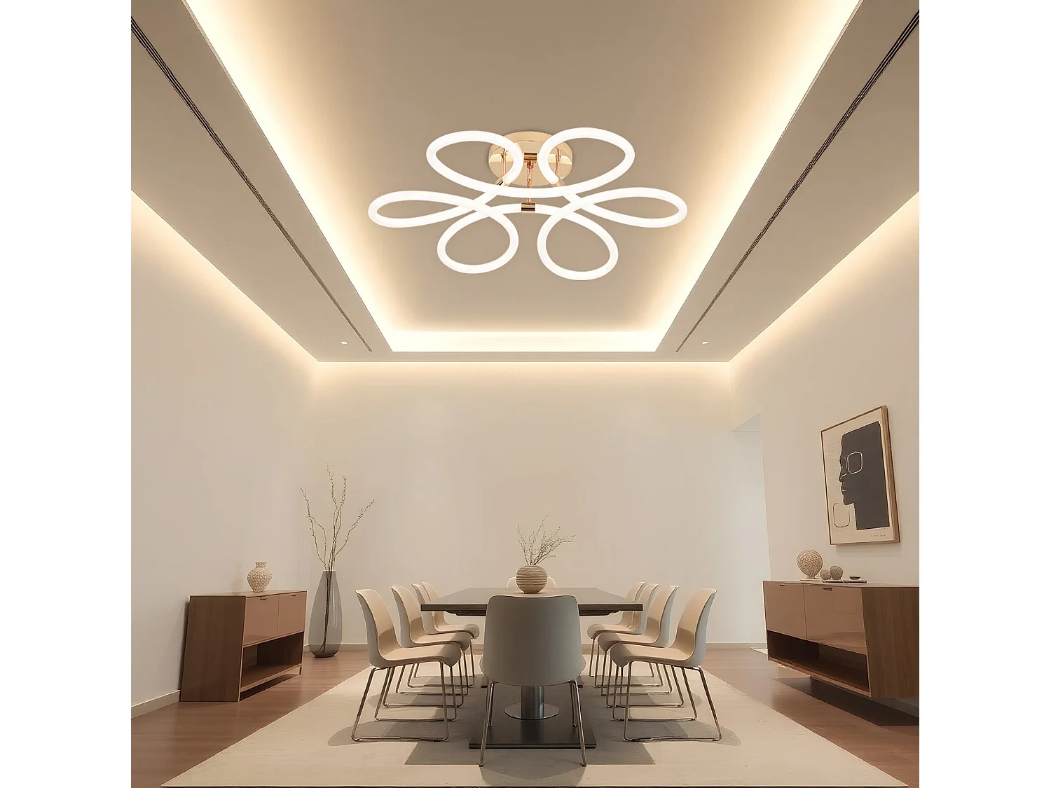 Lampe Led Toolight G023-C Gold