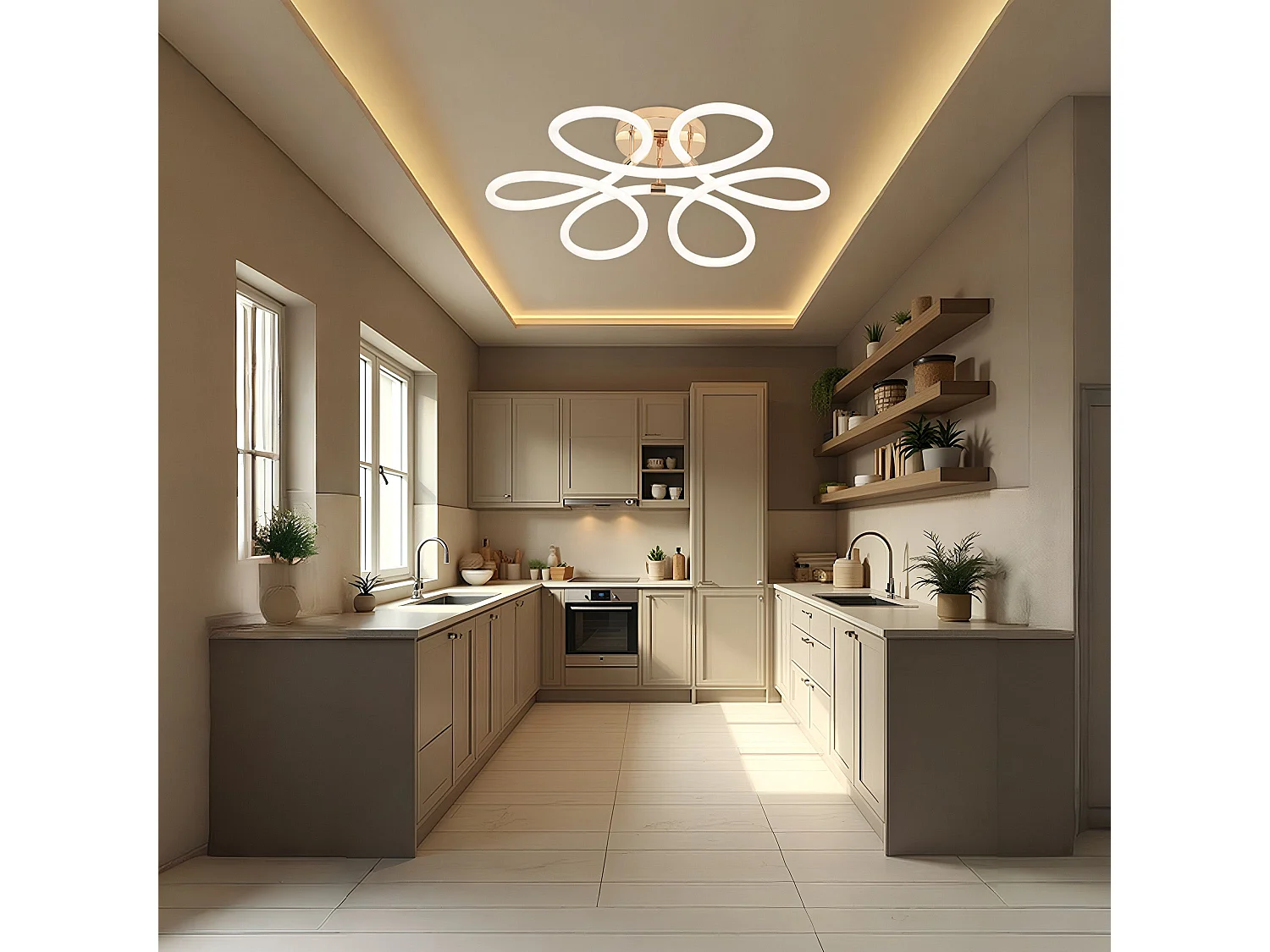 Lampe Led Toolight G023-C Gold