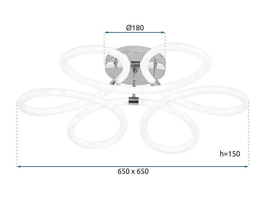 Lampe Led Toolight G023-C Gold
