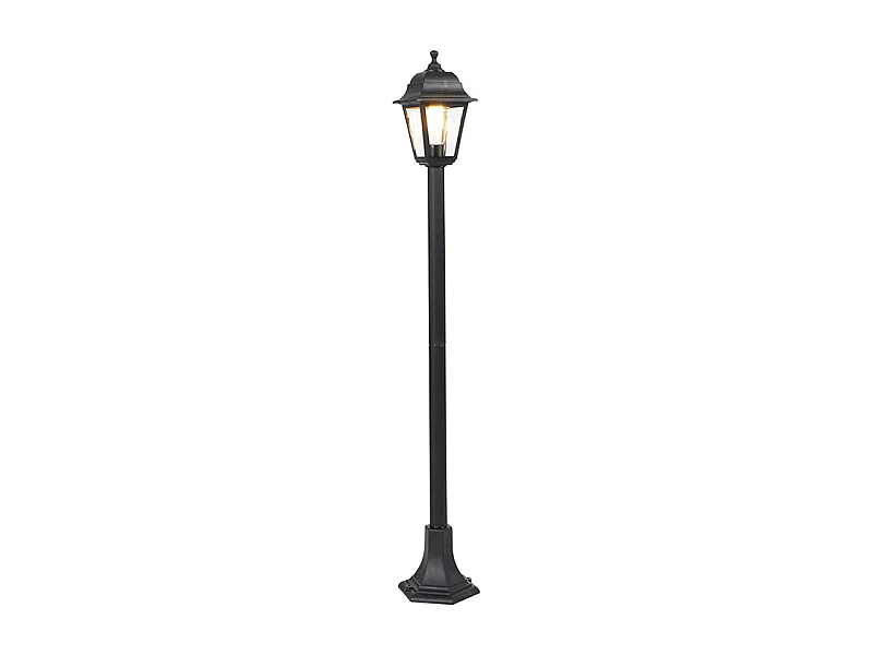 Lanterne classique noire 122 cm IP44 - Capital