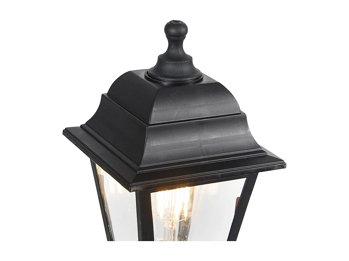 Lanterne classique noire 122 cm IP44 - Capital