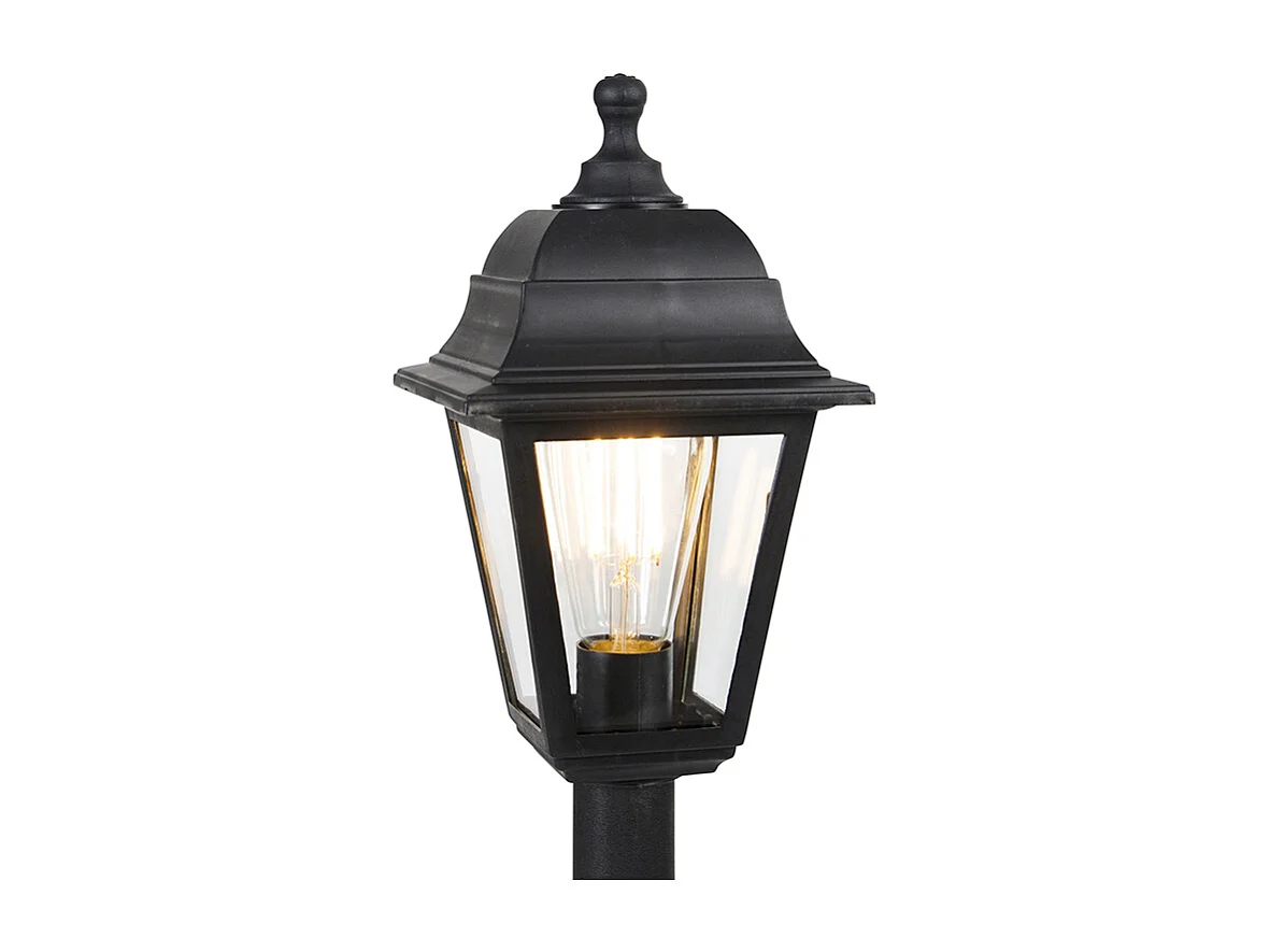 Lanterne classique noire 122 cm IP44 - Capital