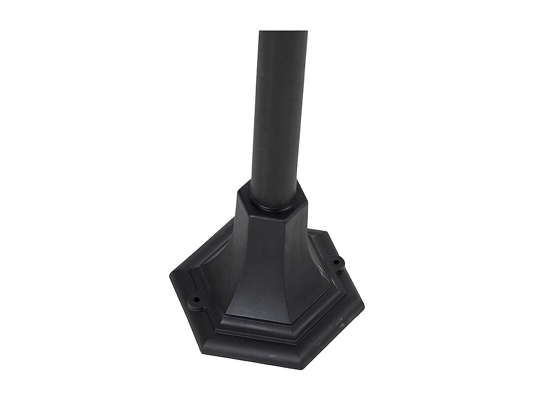 Lanterne classique noire 122 cm IP44 - Capital