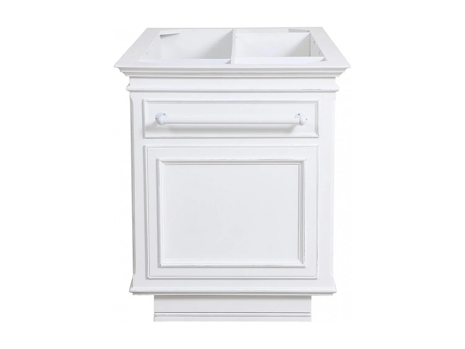 Ilot central MDF Blanc - Harmonie Interior's