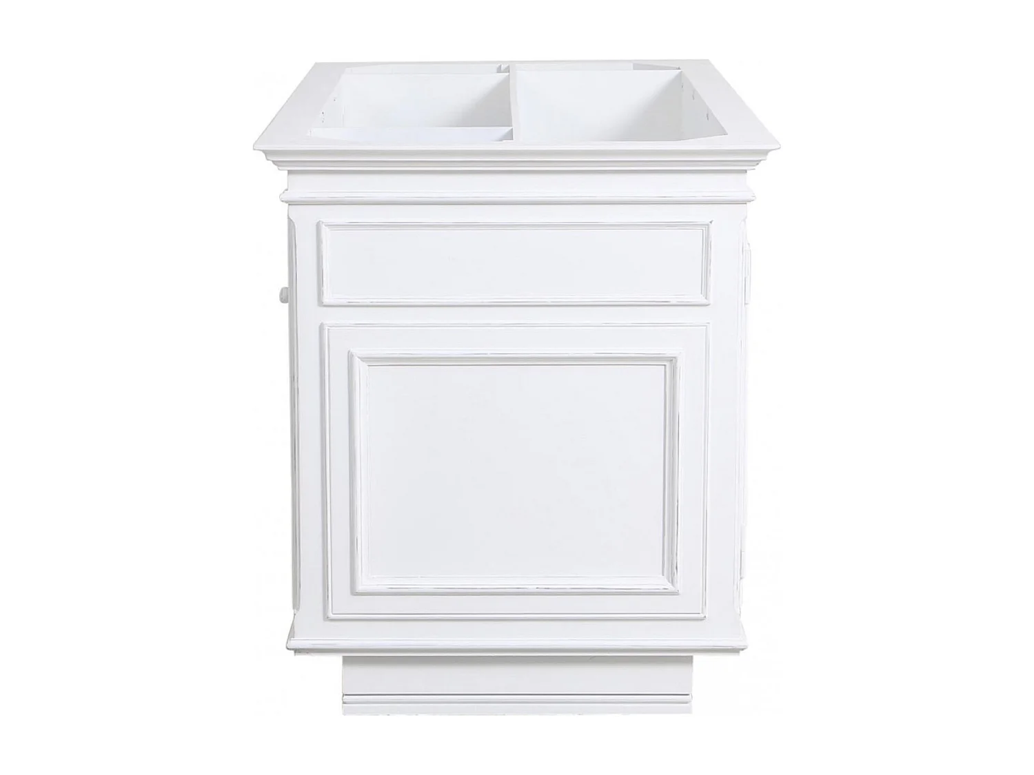 Ilot central MDF Blanc - Harmonie Interior's