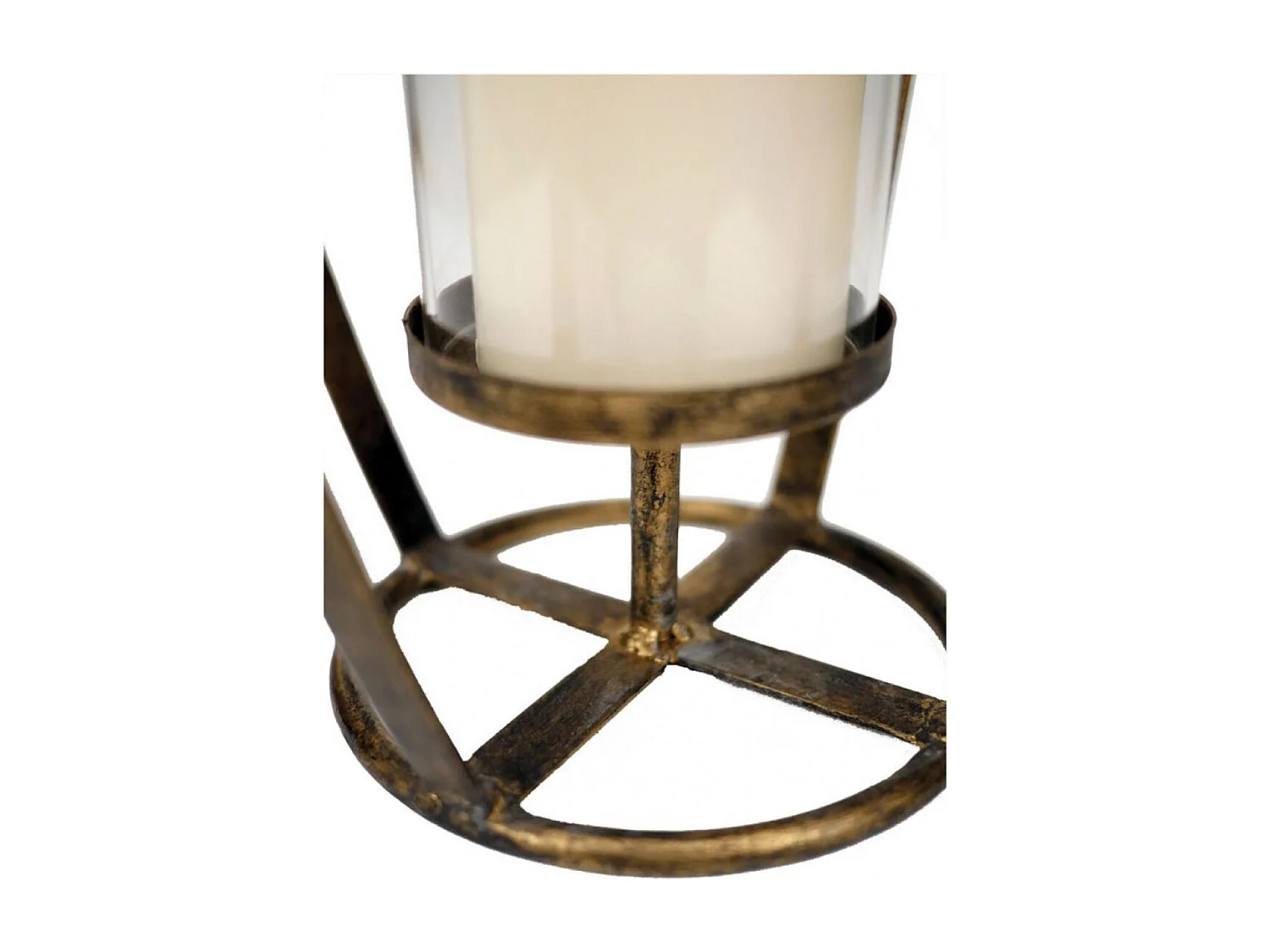 Lanterne en métal laitonné Métal Or - Chic Interior's