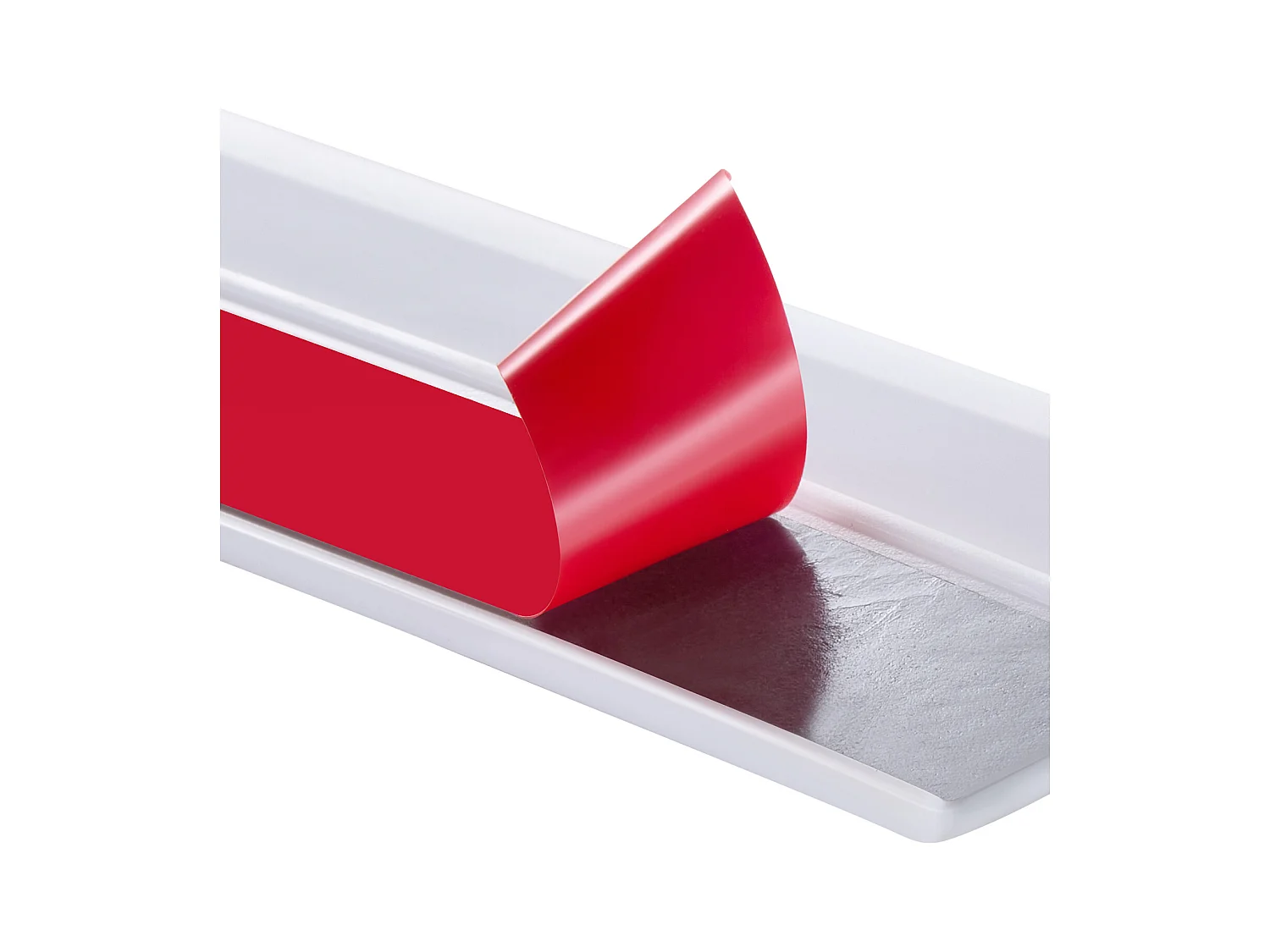 Bande d'Étanchéité SucceBuy pour Porte de Garage de 1036cm, Imperméabilisation Universelle, Composite TPE Souple et Rigide, Adhésif et Vis, Blanc