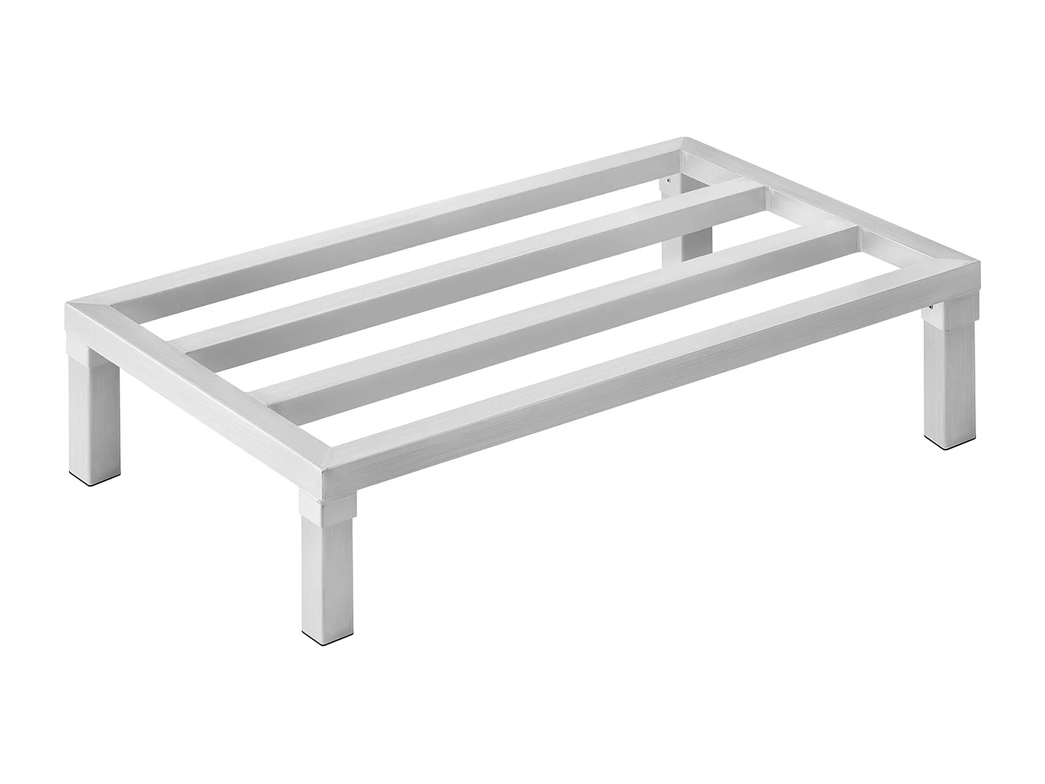 Étagère de Rangement SucceBuy Rack de Calage en Aluminium Rack de Calage Stationnaire 91 x 51 x 20 cm Rack de Stockage