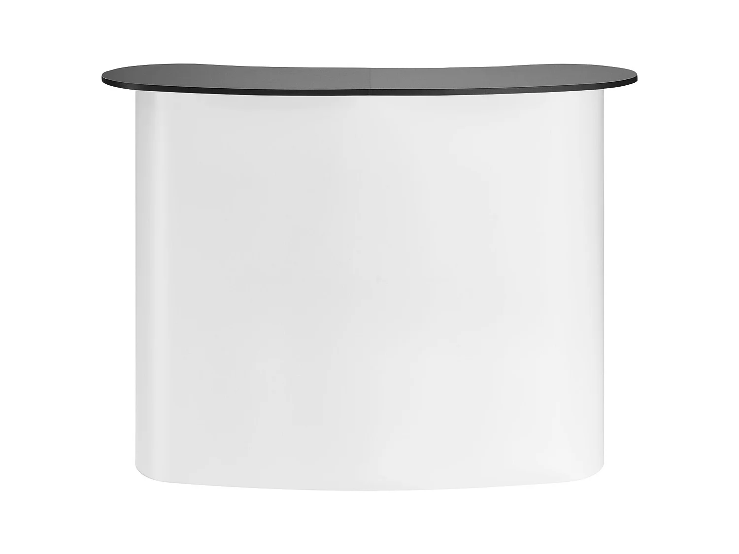 Tavolo da Presentazione per Salone Professionale SucceBuy 130CM x 46.5CM x 95CM, Supporto Bancone Espositivo Pieghevole con Supporto di Archiviazione