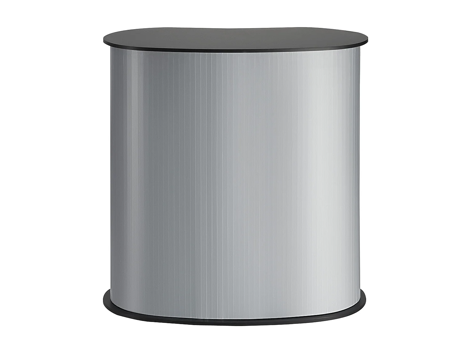 Table de Présentation SucceBuy pour Salon Professionnel, Support de Comptoir Pliable 90CM x 49CM x 94CM