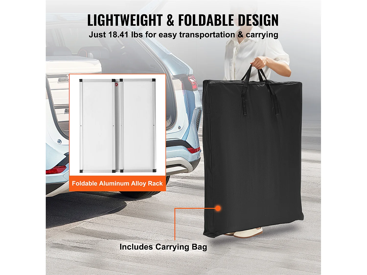 Table de Présentation SucceBuy, pour Salon Professionnel 78.5CM x 38CM x 181.5CM, Comptoir d'Exposition Pliable avec Mur, Table de Bar de Promotion au Détail