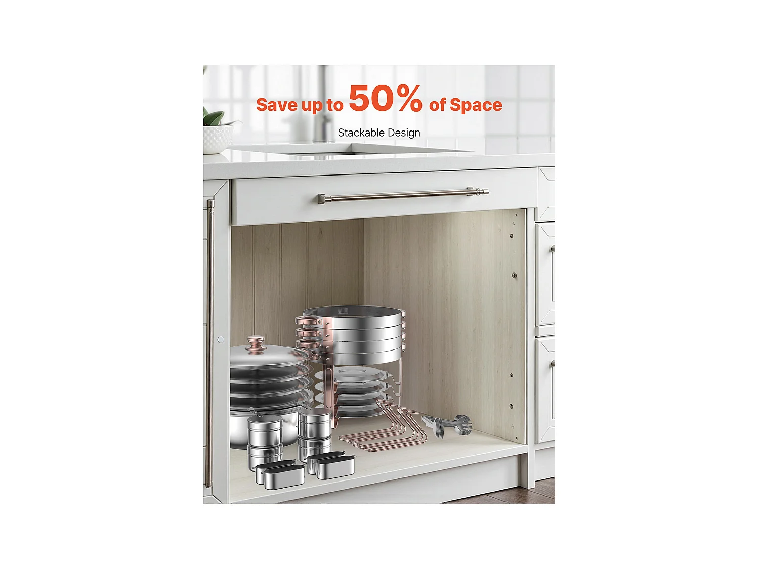 Chauffe-Plats SucceBuy Chauffe-Plat Buffet Rond 4 Pièces 4.7 L avec Couvercle, avec 4 Bacs Grande Capacité, Couvercle et Pince, Idéal pour Buffet