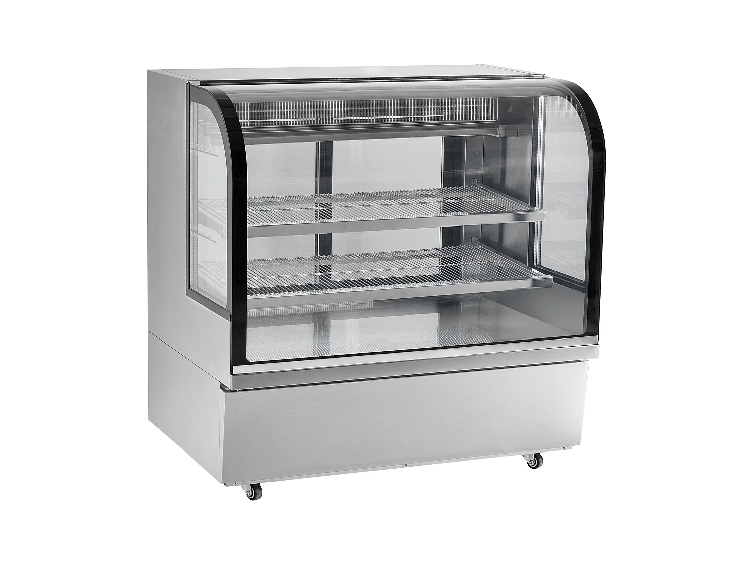 Vitrine Réfrigérée SucceBuy 505 L à 2 Niveaux, pour Boulangerie, Magasin, Restaurant