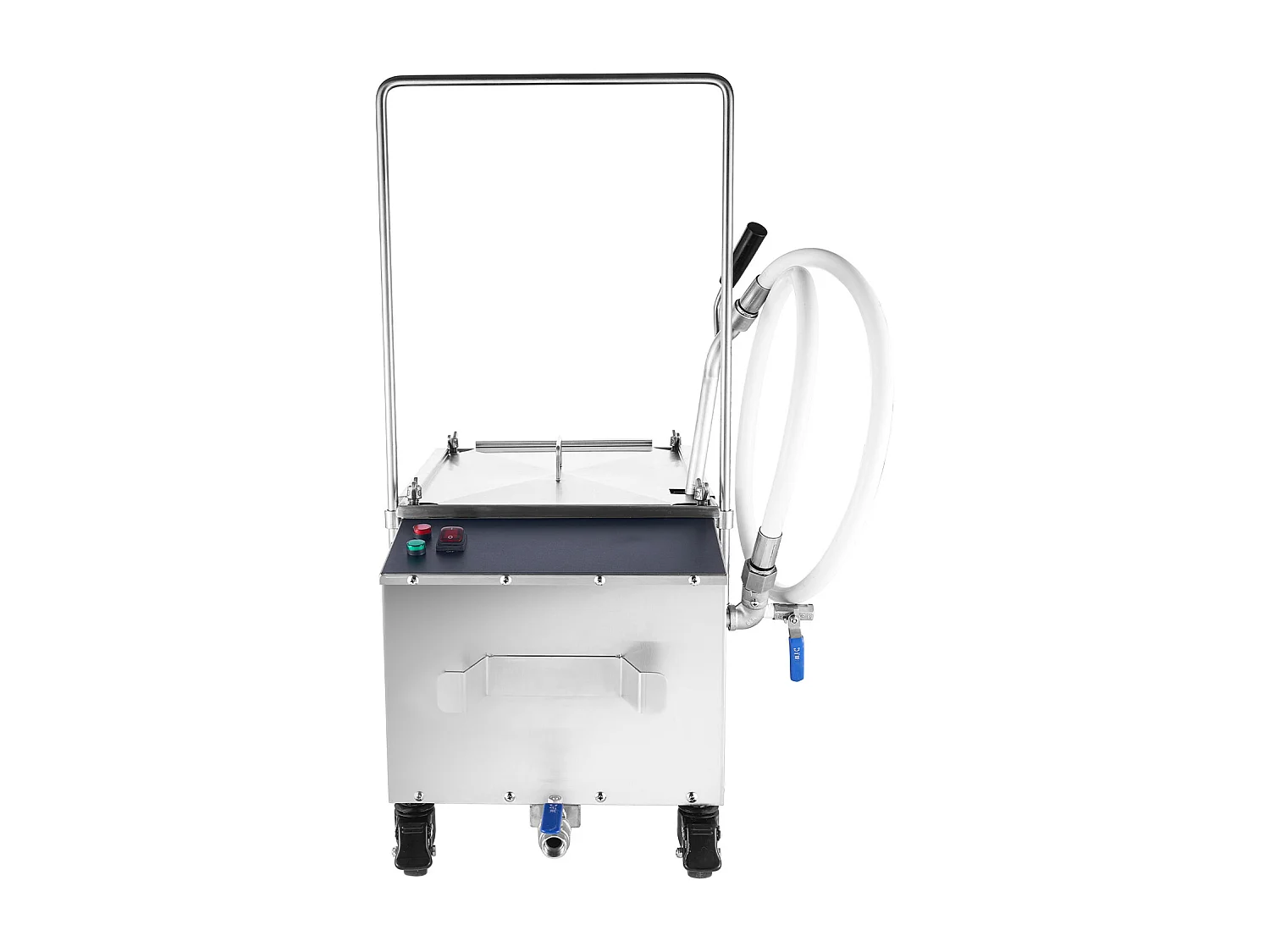 Olie-Filtratiesysteem SucceBuy voor Commerciële Keuken 38L, Filtratiesnelheid van 10 L/min, Draagbaar Olie-Filtratiesysteem