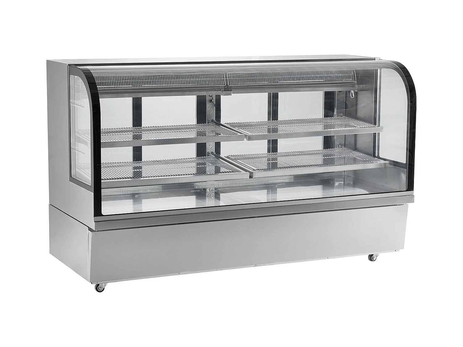 Vitrine Réfrigérée SucceBuy 901 L à 4 Niveaux, pour Boulangerie, Magasin, Restaurant