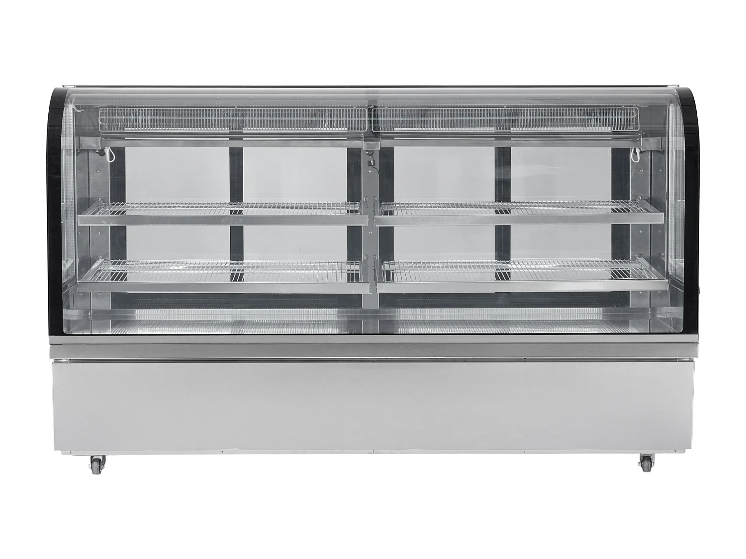 Vitrina Refrigerada SucceBuy 901 L Ancha para la Panadería, 4-Niveles, 32 Pies Cúbicos de Interior con 4 Estantes y Ranuras Ajustables