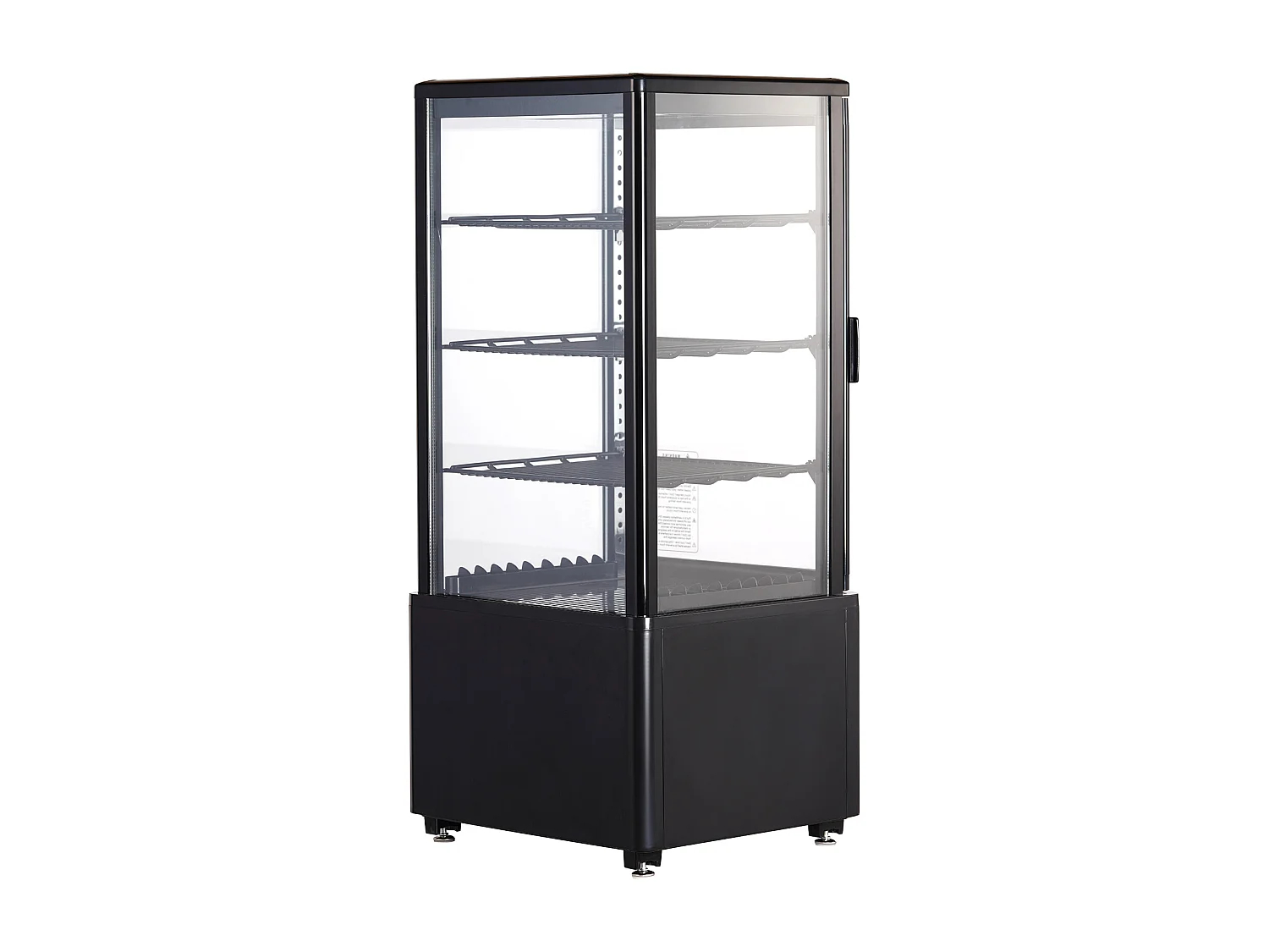 Vitrina refrigerada de mostrador SucceBuy, 85 l de capacidad, 3 niveles, para panadería, tienda y restaurante