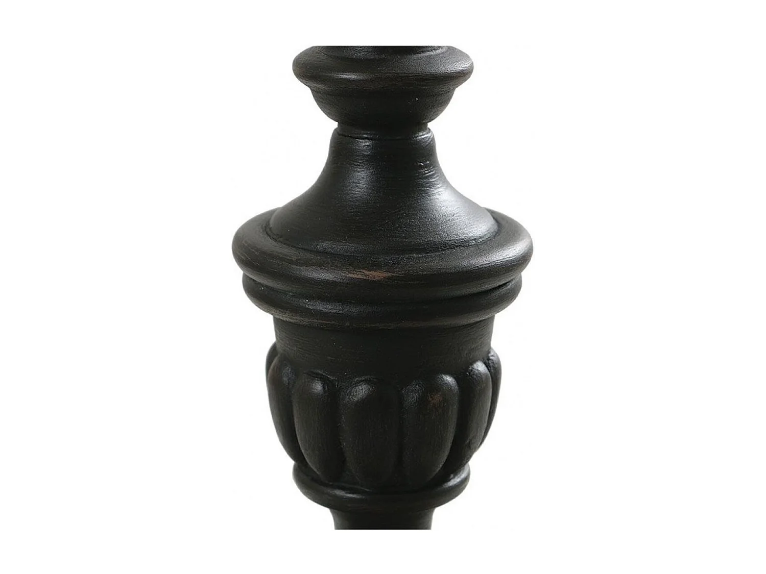 Lampe sur pied culot e27 Résine Noir - Charme Interior's