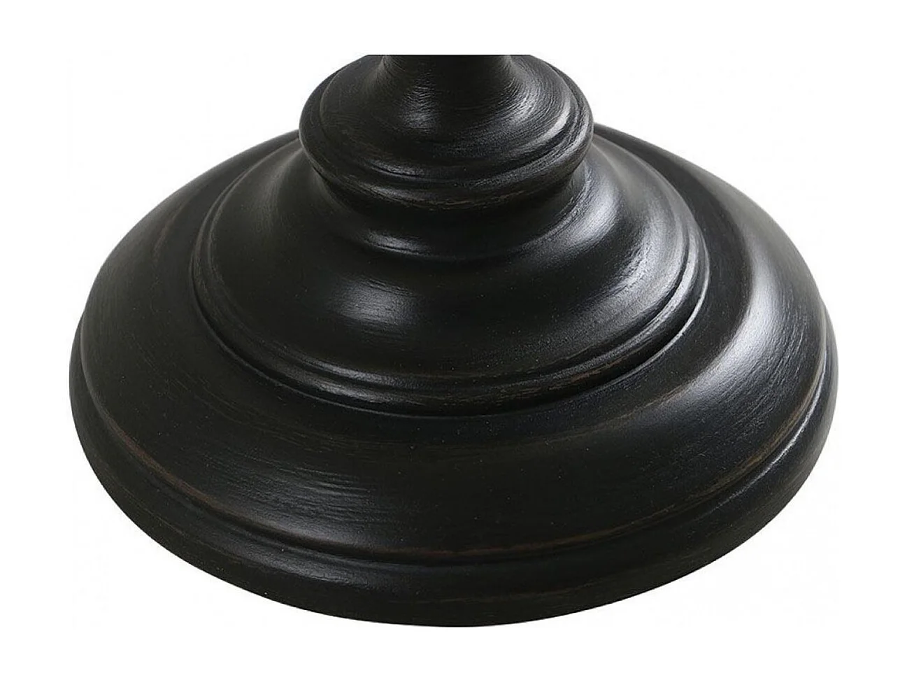 Lampe sur pied culot e27 Résine Noir - Charme Interior's