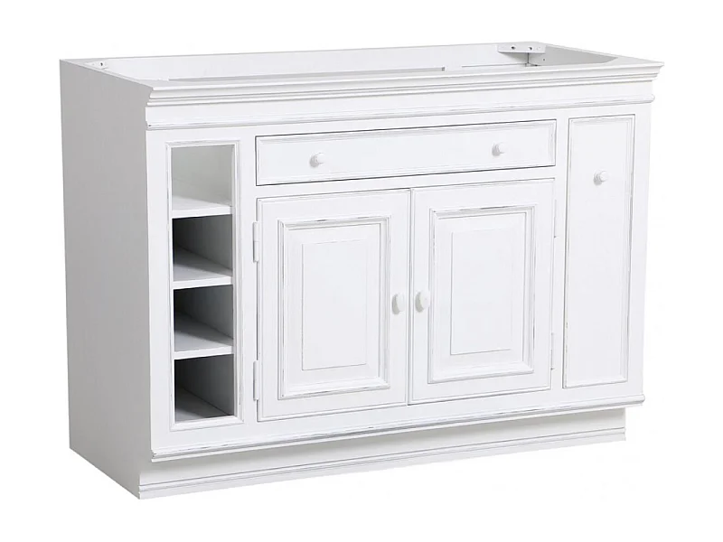 Meuble de cuisine bas évier MDF Blanc - Harmonie Interior's